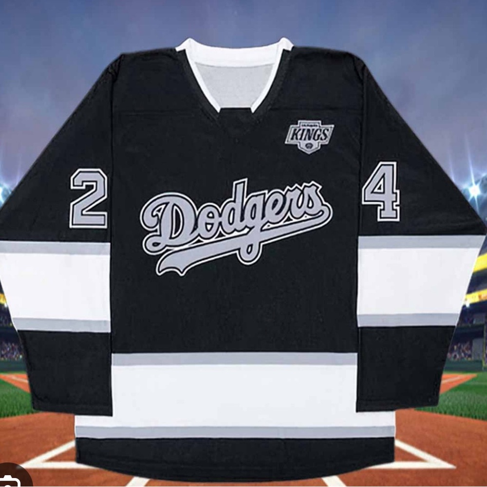 Dodgers x LA Kings Jersey Collab 2024